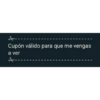 Cupón válido 26