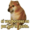si ves borroso es
por que te gusto.