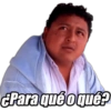 ¿Para qué o qué?