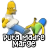 Kane-stickers Puta Madre Marge