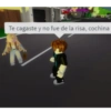 Te cagaste y no fue de la risa, cochina