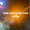 HRU udah gede masi suka nyusu