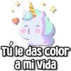 @rose.stickers1 Tú le das color a mi vida