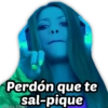 Perdón que te sal-pique @Harley Stickers