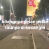 bilangnya pelan pelån taunya di kecangin