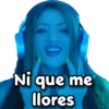 Ni que me llores