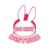 DO NOT DISTURB