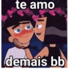te amo
demais bb