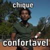 chique
confortável