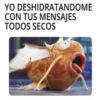 YO DESHIDRATANDOME CON TUS MENSAJES TODOS SECOS