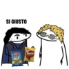 SI GIUSTO AMICA -Chipi- CORNETTO FORMAGGIO Fonzies GLI ORIGINAL