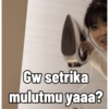 Gw setrika mulutmu yaaa?
