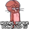 Kane_stickers OD Noches, porque bueNa SOLO tú