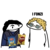 AMICA CORNETTO FORMAGGIO Fonzies GLI ORIGINAL I FONZI