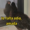 te falta ódio, amada