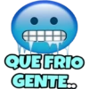 Que frio 13