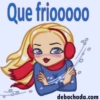 Que frio 16