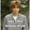 lupa sahur keburu imsak