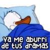 kane stickers ya Me aburri de tus dramas