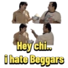 CAINING SCREVISION FOOTBA Hey chi.. i hate Beggars