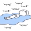 "sayang" "sayang" "cantik" "sayang" "cantik" "sayang" "sayang"