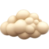 Emoji cozy beige white 14