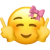 Emoji iPhone ios pink 16