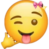 Emoji iPhone ios pink 13
