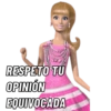 RESPETO TU OPINIÓN EQUIVOCADA