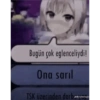 Bugün çok eglenceliydi! Ona saril TSK üzerinden darbe @orphanagea