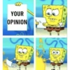 YOUR OPINION S HM is