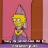 lisa_tristeE Soy la princesa de tu corazón puto