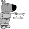 -No soy admin