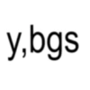 y,bgs