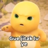 Gue jitak lu ye