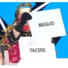 MEGLIO
TACERE