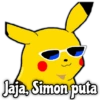 rose stick
Jaja, Simon puta