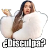¿Disculpa?