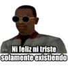Ni feliz ni triste solamente existiendo Payi