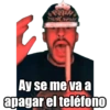 19964 1769 Welf Ay se me va a apagar el teléfono