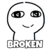 D BROKEN