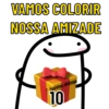 VAMOS COLORIR NOSSA AMIZADE figurinhas whatsapp 10