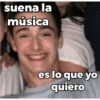 suena la
música
es lo que yo
quiero