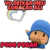 VO DEIXAR MEU CORAÇÃO ALI PODE PEGAR