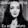 Jesus te ama Eu só te aturo