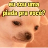 eu sou uma
piada pra você?