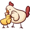 Familia de pollitos 5