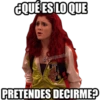 ¿QUÉ ES LO QUE Qusejuani 98 TOK PRETENDES DECIRME?