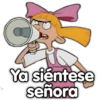 @rose.stickers Ya siéntese señora