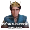 @SOVCHOOQOMILQ
AQUÍ ESTÁ TU REY DISPUESTO
A TODO POR TI